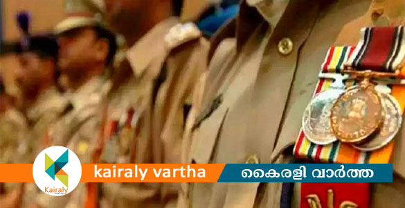 കോട്ടയം ജില്ലയിലെ 18 പോലീസ് ഉദ്യോഗസ്ഥർ മുഖ്യമന്ത്രിയുടെ വിശിഷ്ട സേവാ മെഡൽ ഏറ്റുവാങ്ങി