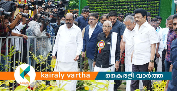 വൈക്കം സത്യാഗ്രഹം രാജ്യത്തെ പല സാമൂഹ്യ പോരാട്ടങ്ങൾക്കും പ്രചോദനമായി- എം കെ സ്റ്റാലിൻ