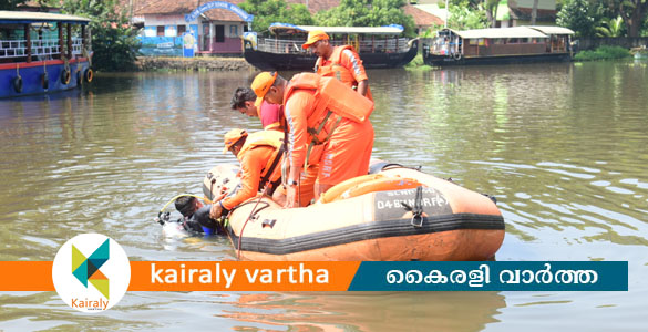 കുമരകത്ത് ആകാംക്ഷയുടെ വെള്ളപ്പൊക്കം; അറിവിന്‍റെ കരകയറ്റി മോക്ഡ്രിൽ