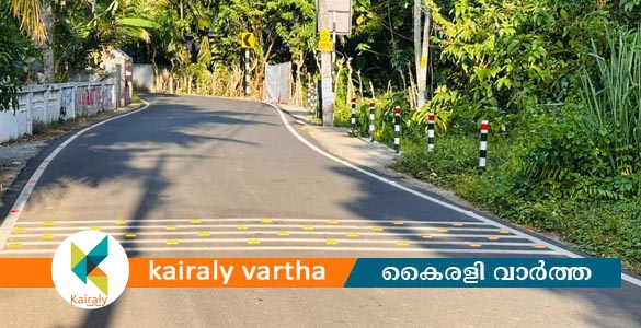 ബി.എം. ആൻഡ് ബി.സി. നിലവാരത്തിൽ ടോൾ - ചെമ്മനാകരി റോഡ് നവീകരിച്ചു