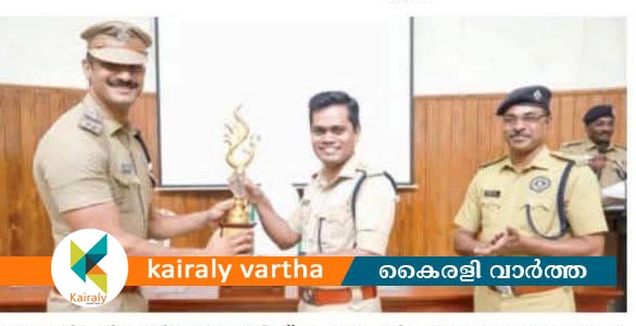 കോട്ടയം ജില്ലയിലെ മികച്ച പോലീസ് സ്റ്റേഷനായി ഏറ്റുമാനൂർ