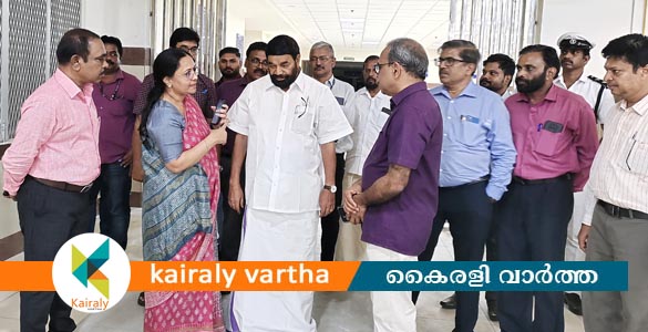 കോട്ടയം മെഡി. കോളജിലെ നിർമാണ പ്രവർത്തനങ്ങൾ വിലയിരുത്തി മന്ത്രിമാർ