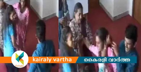 'മാസം 40,000 രൂപ വേണം'; ഭിന്നശേഷിക്കാരനായ ഭര്‍ത്താവിനെ ഓഫിസിൽ കയറി മര്‍ദിച്ച് ഭാര്യ