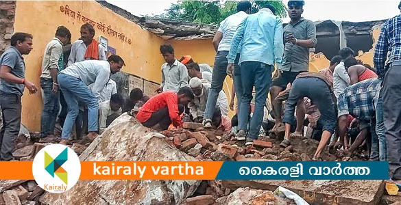 രാജസ്ഥാനിൽ സ്കൂൾ കെട്ടിടം തകർന്നുവീണ് നാല് വിദ്യാർഥികൾ മരിച്ചു