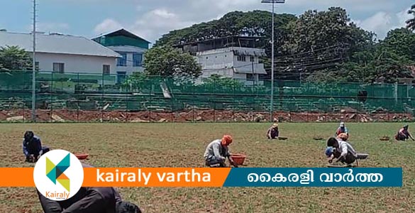 ചങ്ങനാശ്ശേരി മുനിസിപ്പൽ സ്റ്റേഡിയം നവീകരണം അതിവേഗം മുന്നോട്ട്