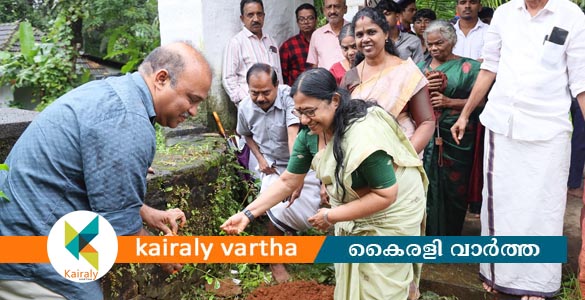 ദേവഹരിതം പദ്ധതിക്ക് പൂഞ്ഞാർ മധുരമീനാക്ഷി ദേവീ ക്ഷേത്രത്തിൽ തുടക്കം