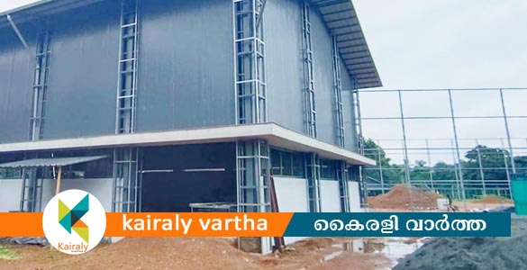 ഇറുമ്പയം പെരുന്തട്ട് സ്റ്റേഡിയം നിർമാണം അവസാന ഘട്ടത്തിൽ