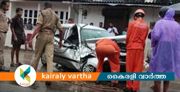 കിടങ്ങൂരിൽ കാറും ലോറിയും കൂട്ടിയിടിച്ച് അപകടം; ഒരാൾ മരിച്ചു