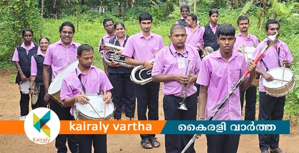 സ്വാതന്ത്ര്യദിനത്തിൽ സ്വന്തം ബാൻഡുമായി രാമപുരത്തെ കൈൻഡ് ആൻഡ് കെയർ ബി.ആർ.സി. സ്‌കൂളിലെ കുട്ടികൾ