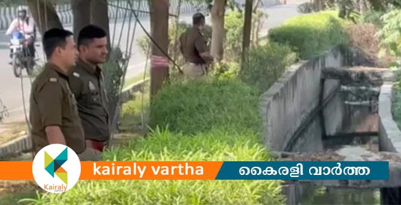 നോയിഡയിൽ അഴുക്കു ചാലിൽ സ്ത്രീയുടെ തലയില്ലാത്ത മൃതദേഹം