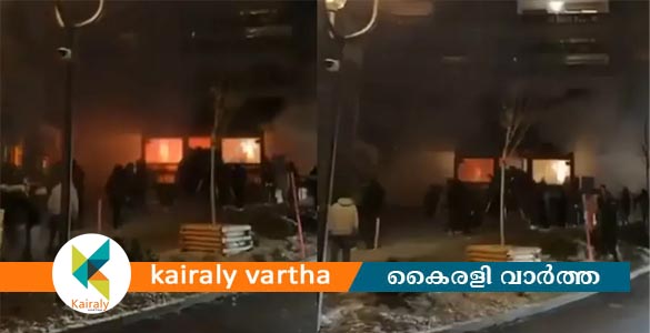 സ്വിറ്റ്സർലണ്ടിലെ ബാറിൽ വൻ സ്ഫോടനം; നിരവധി പേർ കൊല്ലപ്പെട്ടതായി റിപ്പോർട്ട്