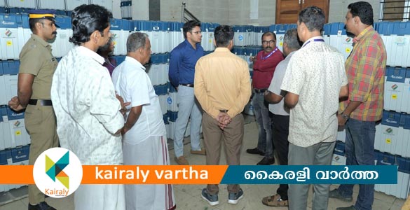 ​നിയമസഭാ തെരഞ്ഞെടുപ്പ്: വോട്ടിംഗ് യന്ത്രങ്ങളുടെ പരിശോധനയ്ക്കു ജില്ലയിൽ തുടക്കം