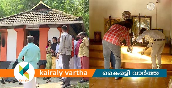 പാലക്കാട് ക്ഷേത്രത്തിൽ വൻ കവർച്ച; പഞ്ചലോഹ വിഗ്രഹങ്ങൾ മോഷണം പോയി