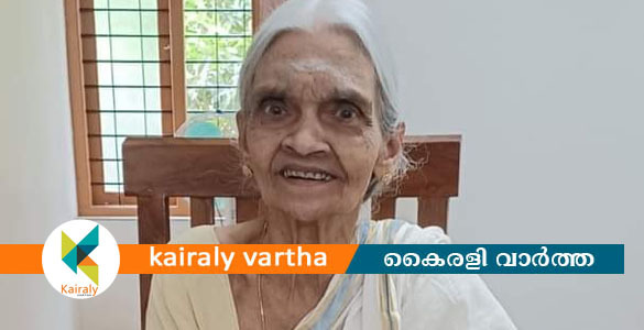പേരൂർ പായിക്കാട് മഠത്തിക്കുഴിയിൽ രുഗ്മിണിയമ്മ അന്തരിച്ചു