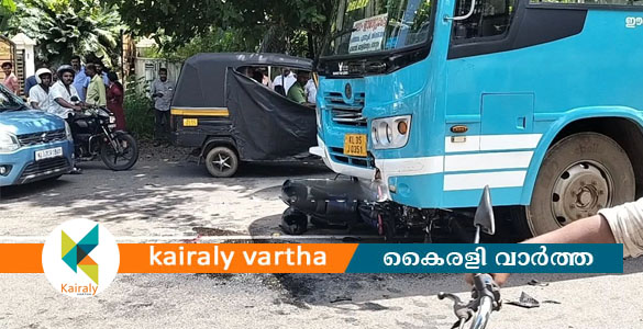 പാലായില്&zwj; ബസും ബൈക്കും കൂട്ടിയിടിച്ച് അപകടം; യുവാവിന് ദാരുണാന്ത്യം