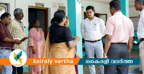 നീറ്റ് പരീക്ഷാ കേന്ദ്രങ്ങള്&zwj; കളക്ടര്&zwj; സന്ദര്&zwj;ശിച്ചു
