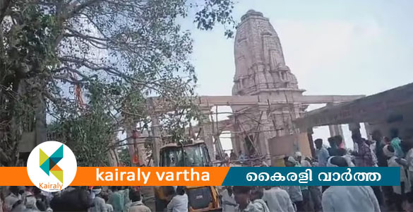 മഹാരാഷ്ട്രയിൽ ക്ഷേത്ര മേൽക്കൂര തകർന്നുവീണ് അപകടം; 4 മരണം