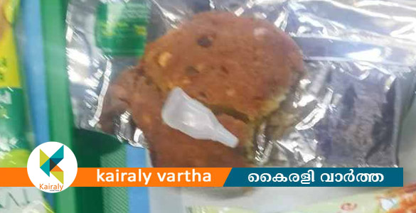 മൈസൂരു-ചെന്നൈ വന്ദേഭാരതില്&zwj; യാത്രക്കാരന് നല്&zwj;കിയ പരിപ്പുവടയില്&zwj; ഫെവിക്വിക്ക് ട്യൂബ്